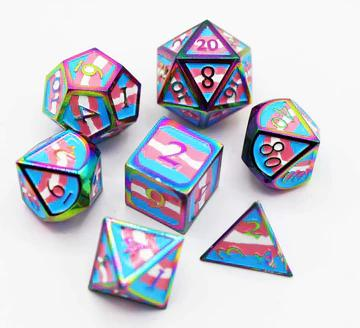painting metal dice NO.10