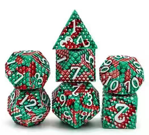 Dragon scale metal diceNO.4