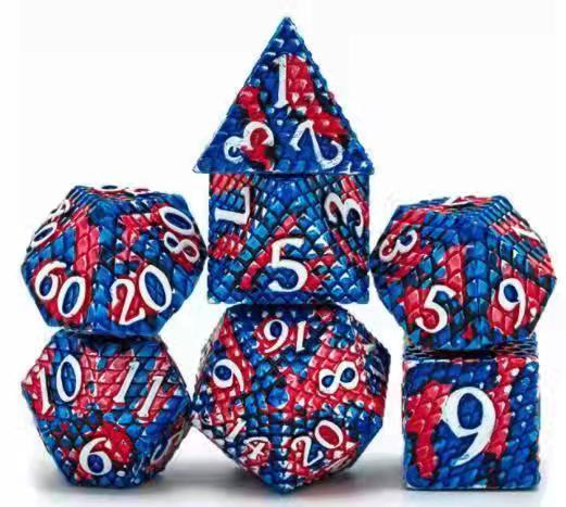 Dragon scale metal diceNO.9