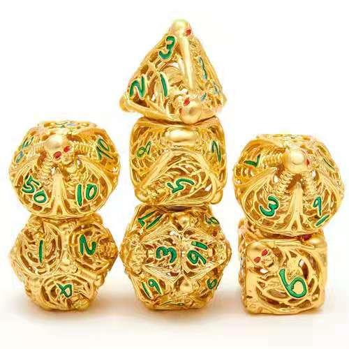 Hollow metal dice NO.3