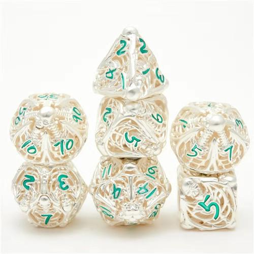 Hollow metal dice NO.4