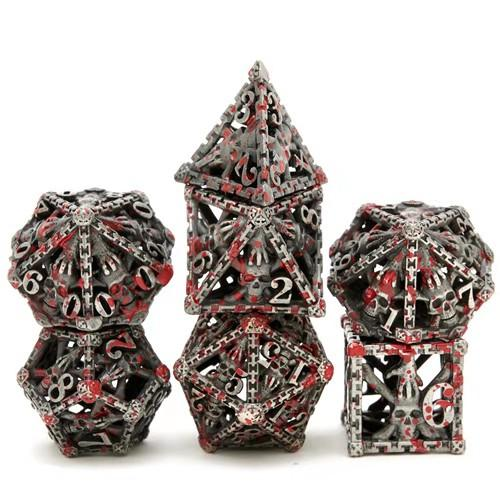 Hollow metal dice NO.7
