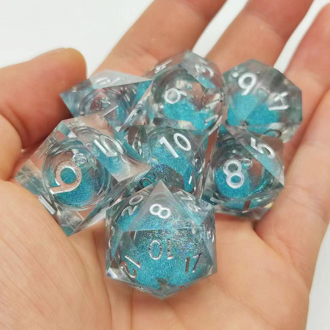 Liquid core dice set-NO.5