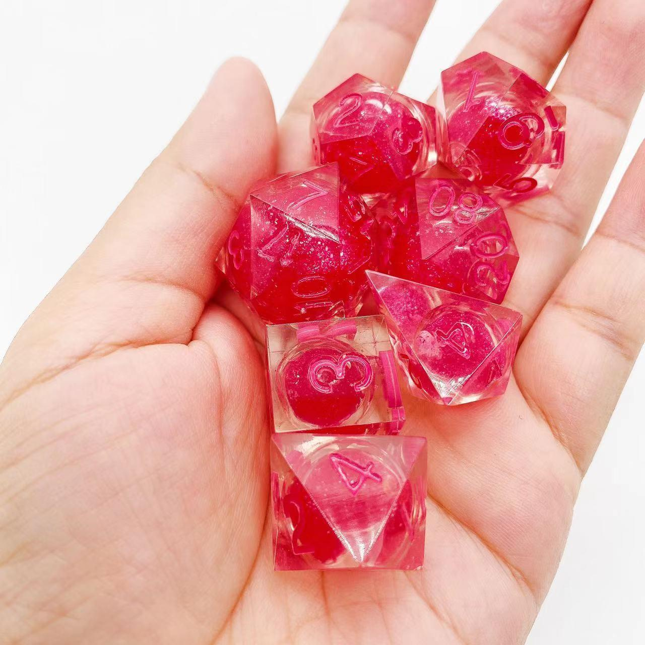 Liquid core dice set-NO.6