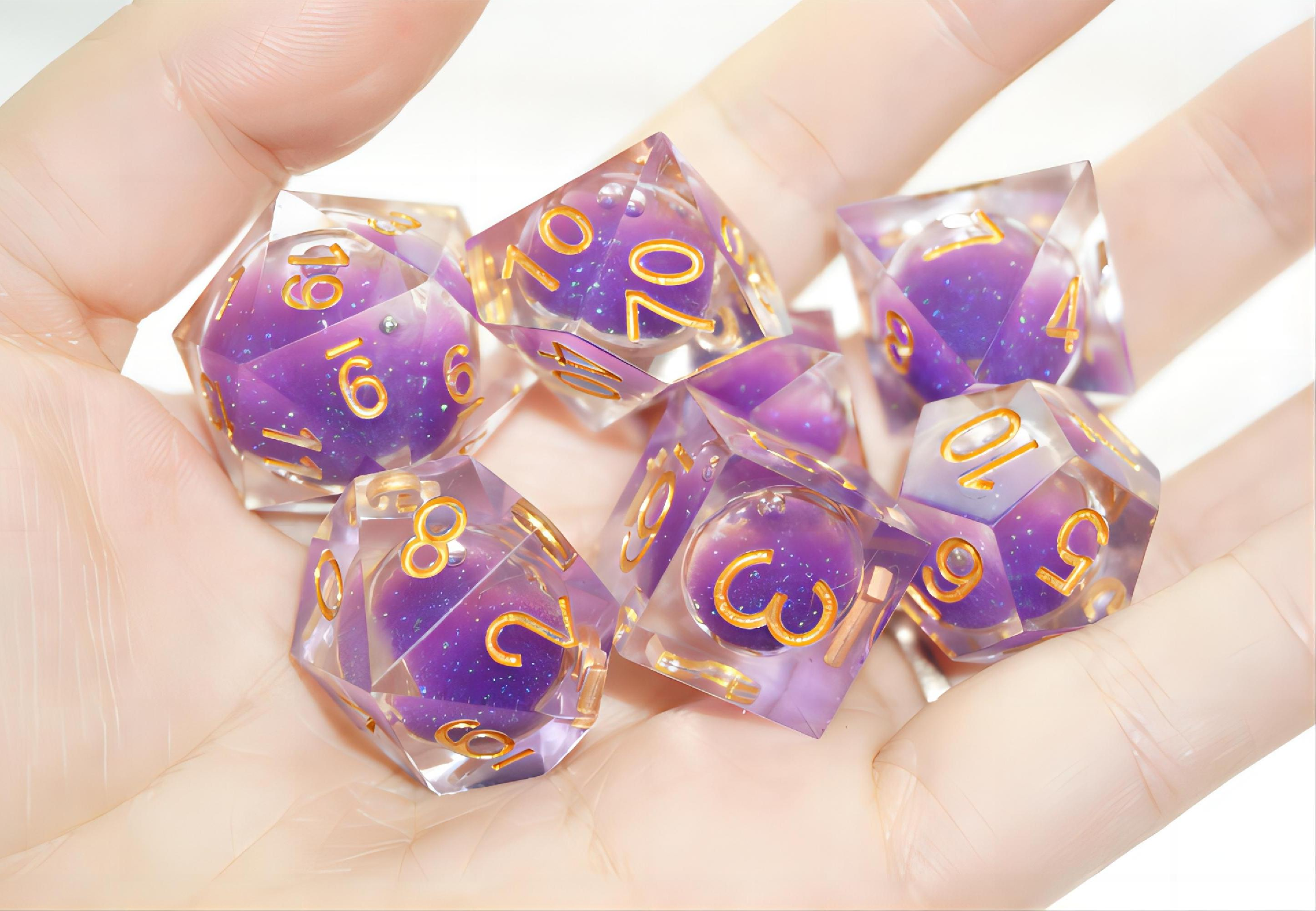 Liquid core dice set-NO.7