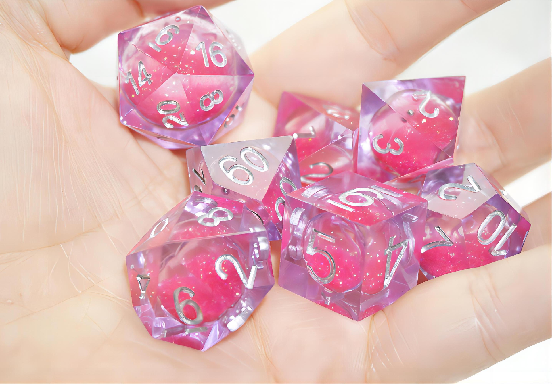 Liquid core dice set-NO.8