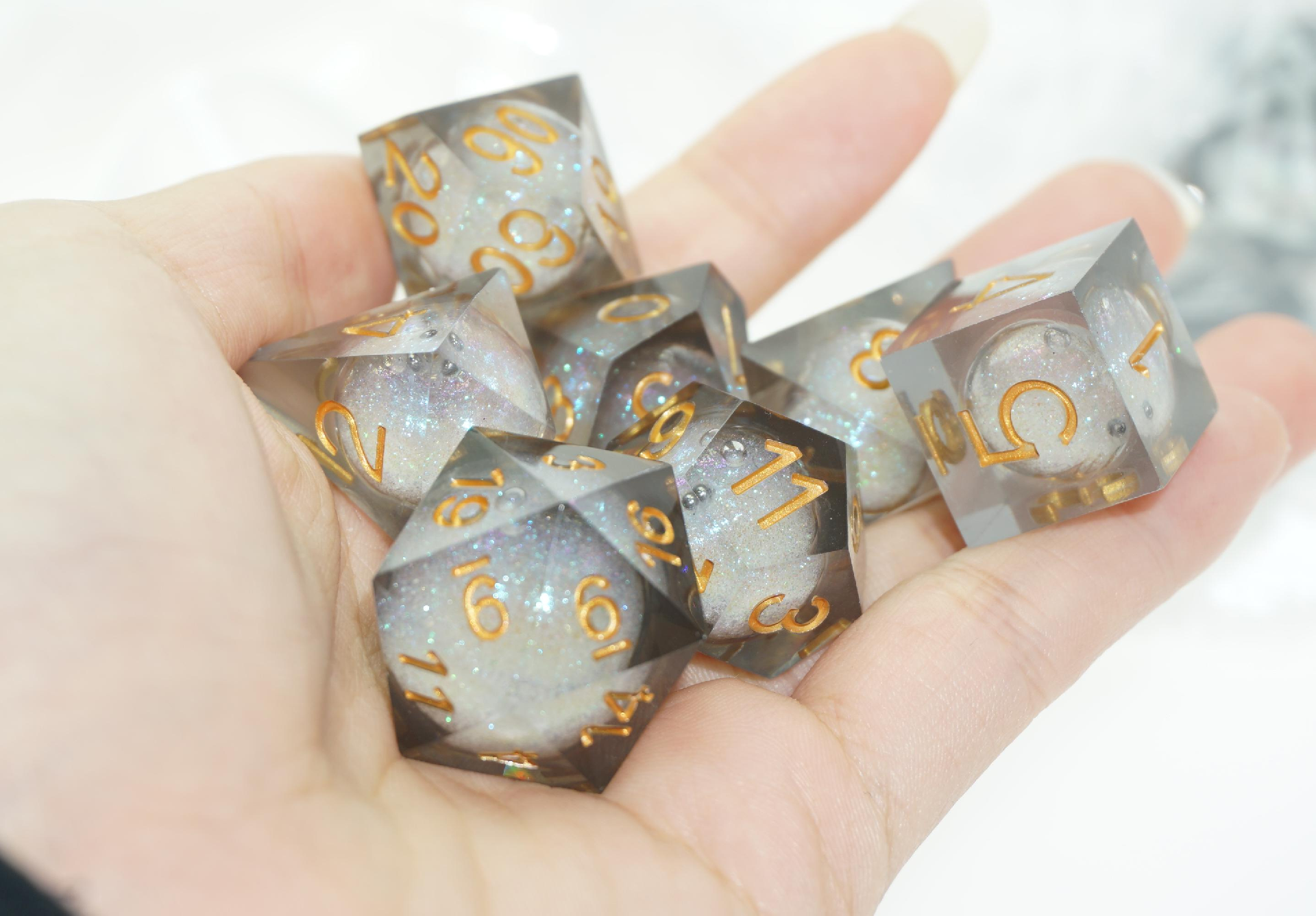 Liquid core dice set-NO.10