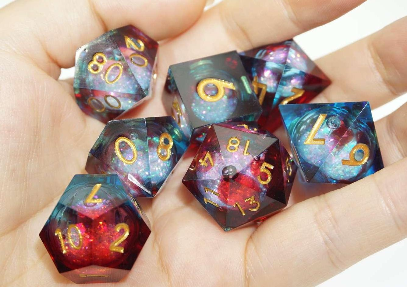 Liquid core dice set-NO.13