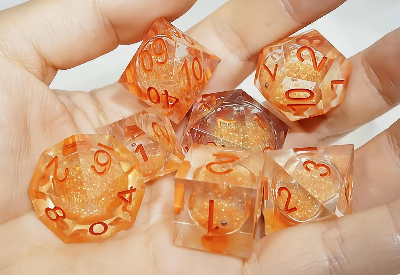Liquid core dice set-NO.15