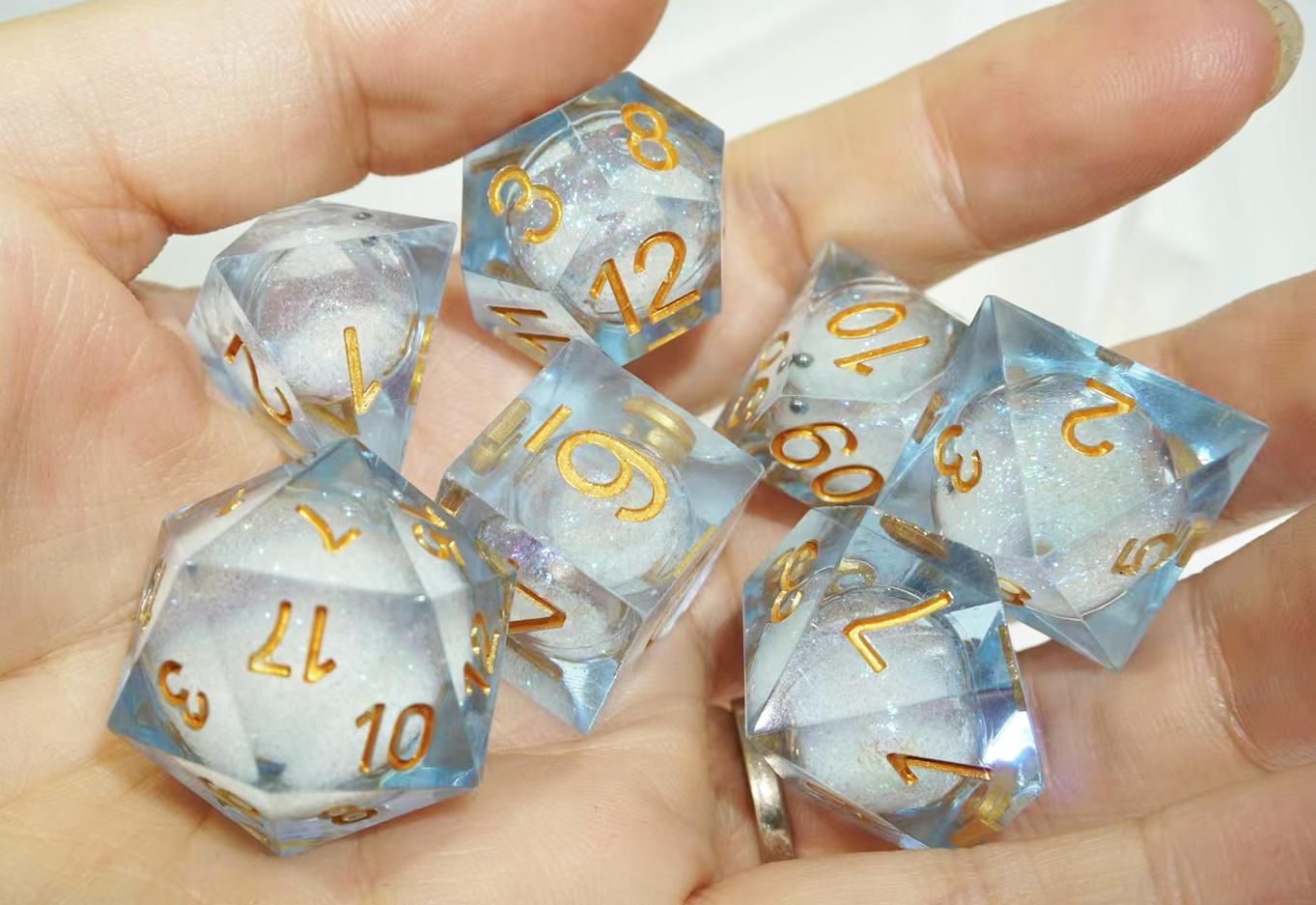 Liquid core dice set-NO.17