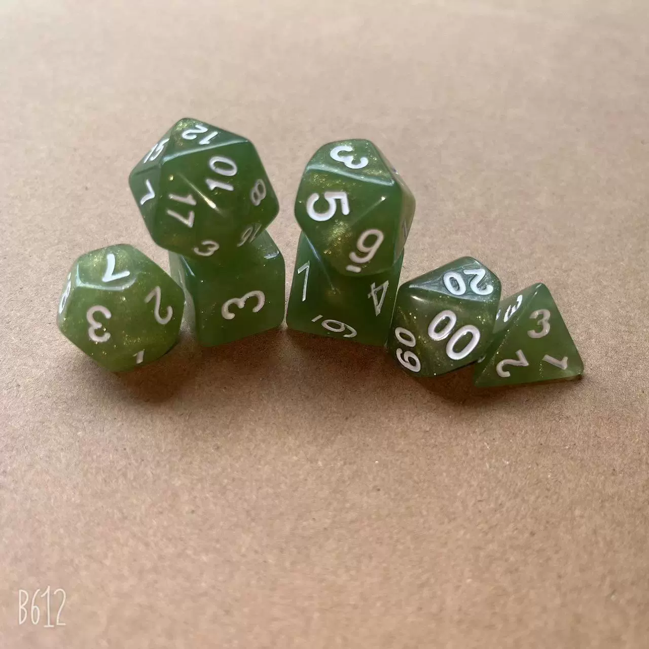 Acrylic dice set NO.35