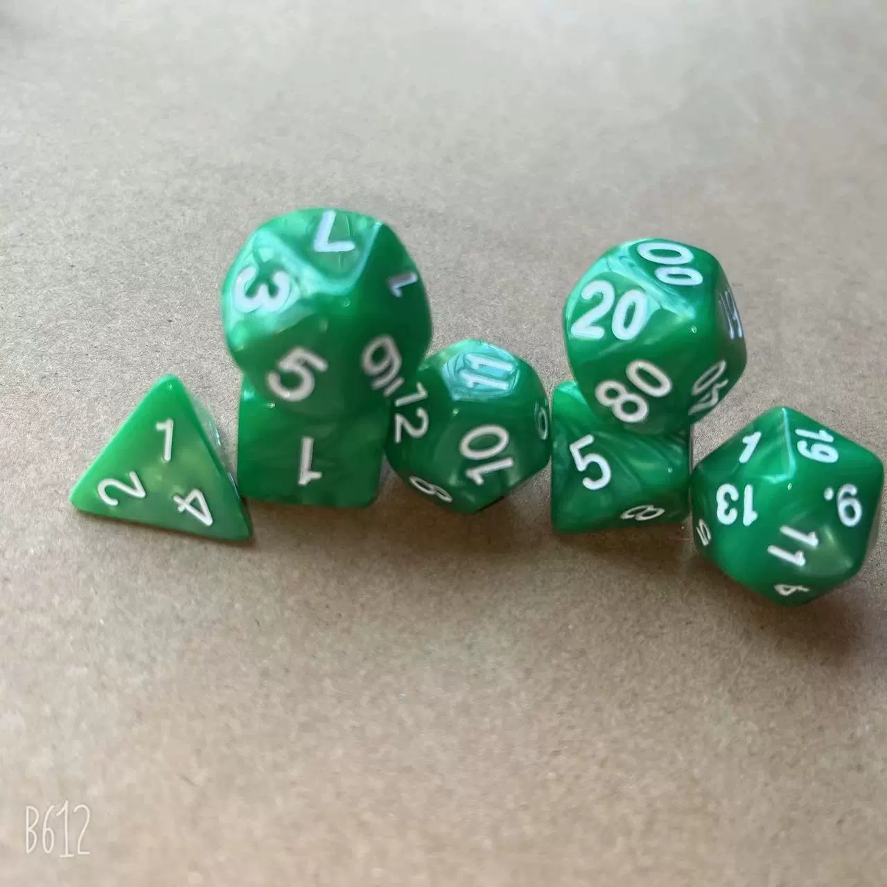 Acrylic dice set NO.45