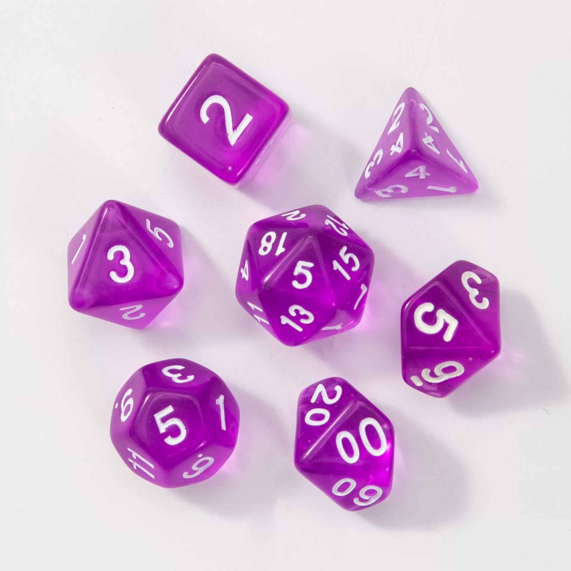 Acrylic dice set NO.46