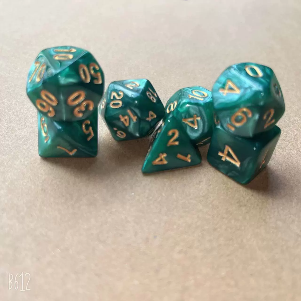 Acrylic dice set NO.49